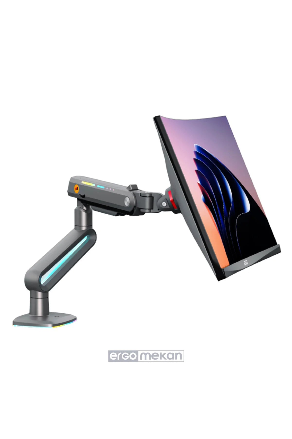 NB North Bayou G80 RGB Gaming Monitor Arm with Full Motion Adjustment