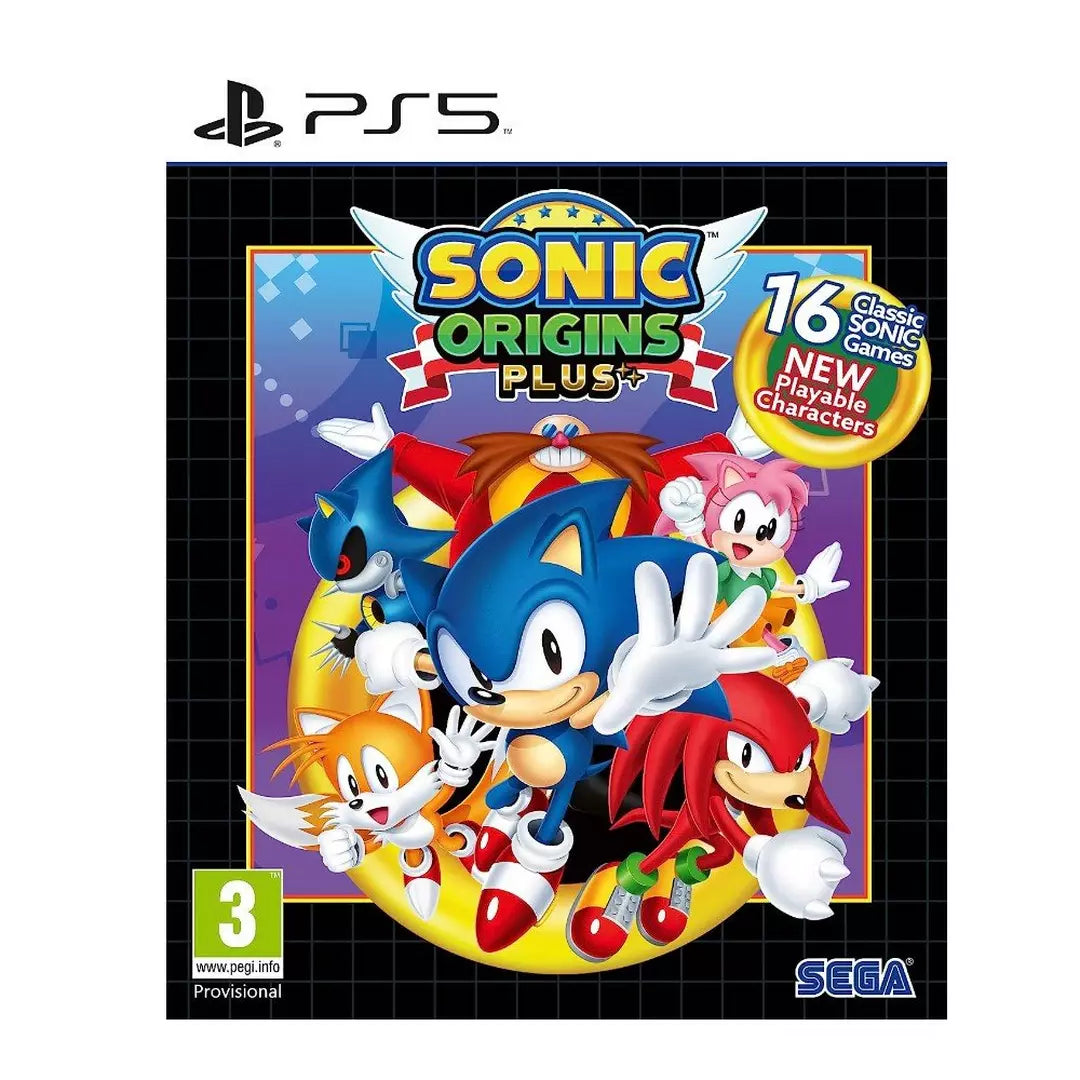 Sony PS5 Sonic Origins Plus Day 1 Edition Game, 63305