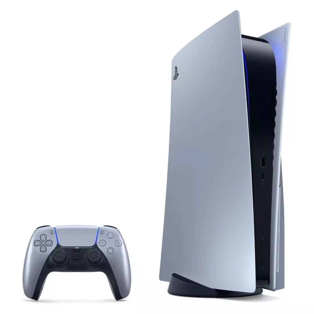 SONY PlayStation 5 Disc Console Cover, CFI-ZCA1W08X - Sterling Silver