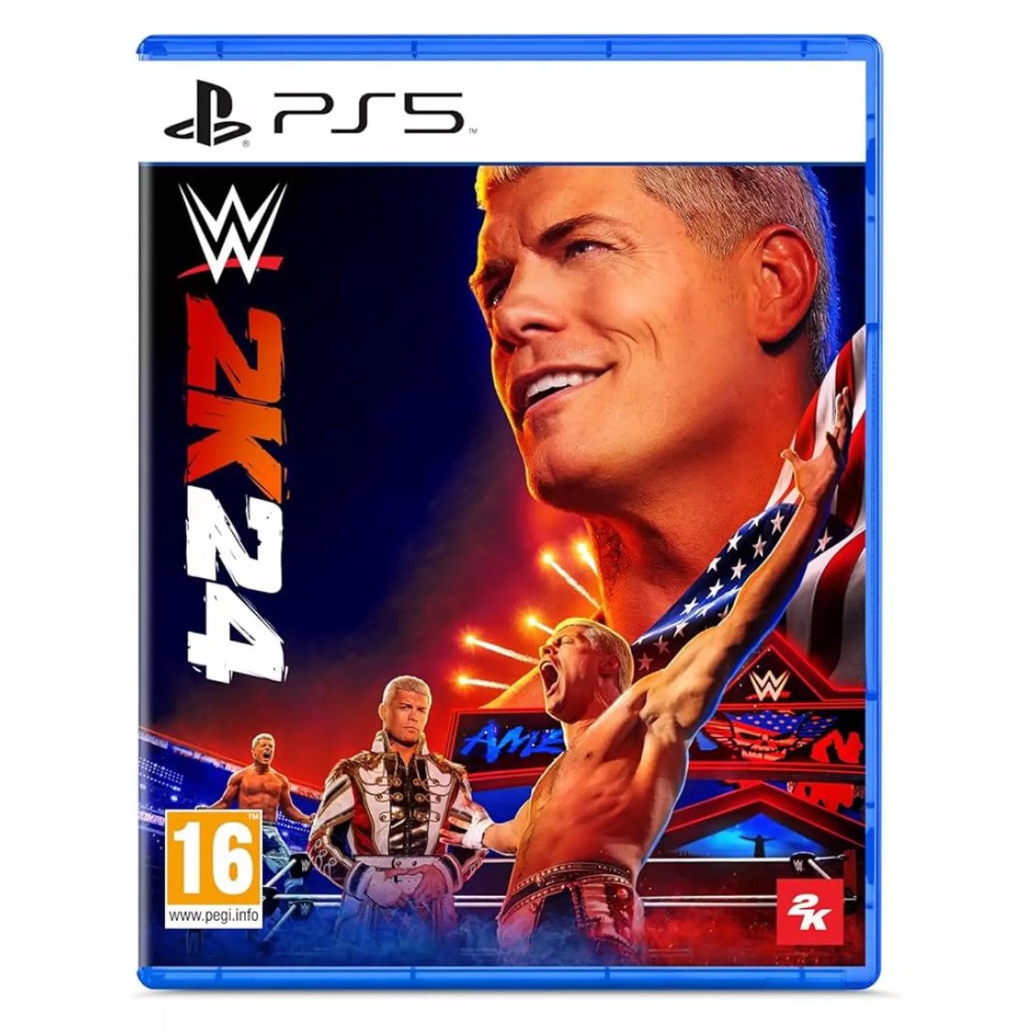 Sony WWE 2K24 PEGI Standard Edition PS5 Game, PS5-W2K24