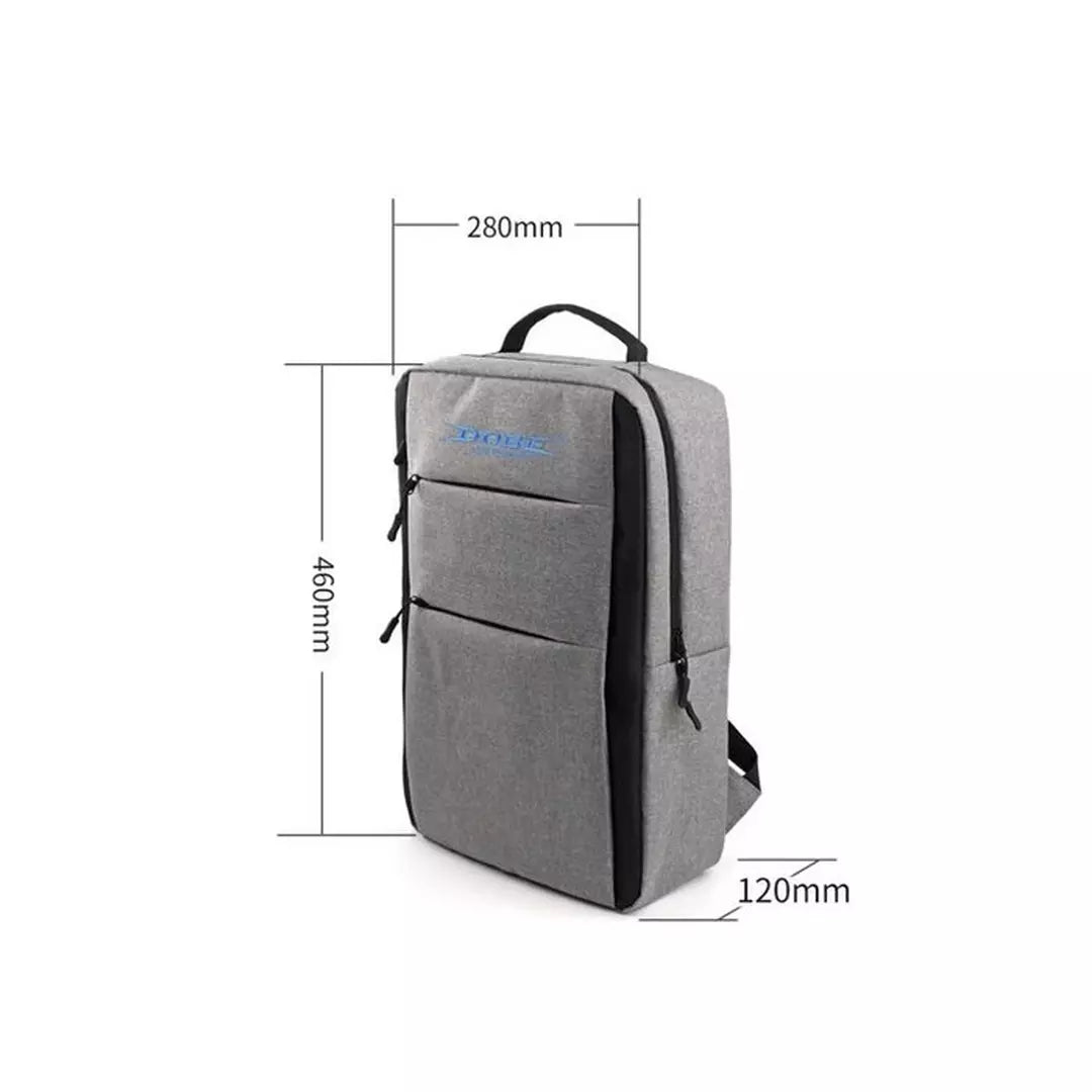DOBE PS5 Backpack Travel Case, TY-0823 - Grey