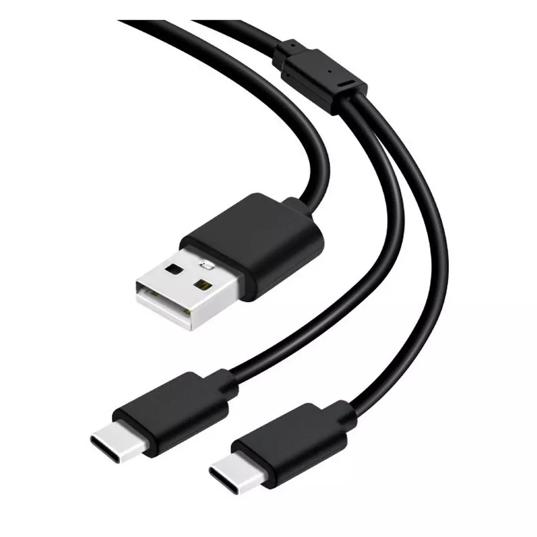 Dobe USB A To USB C Double Charging Cable, 80cm, TP5-2519 – Black