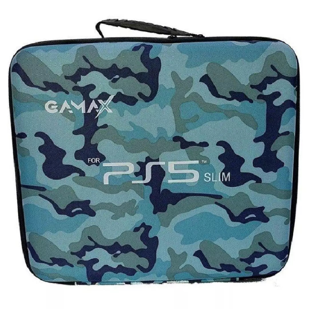 Gamax Storage Bag for PlayStation 5 Slim, STRG-BG-PS5-SLM-AB - Army Blue