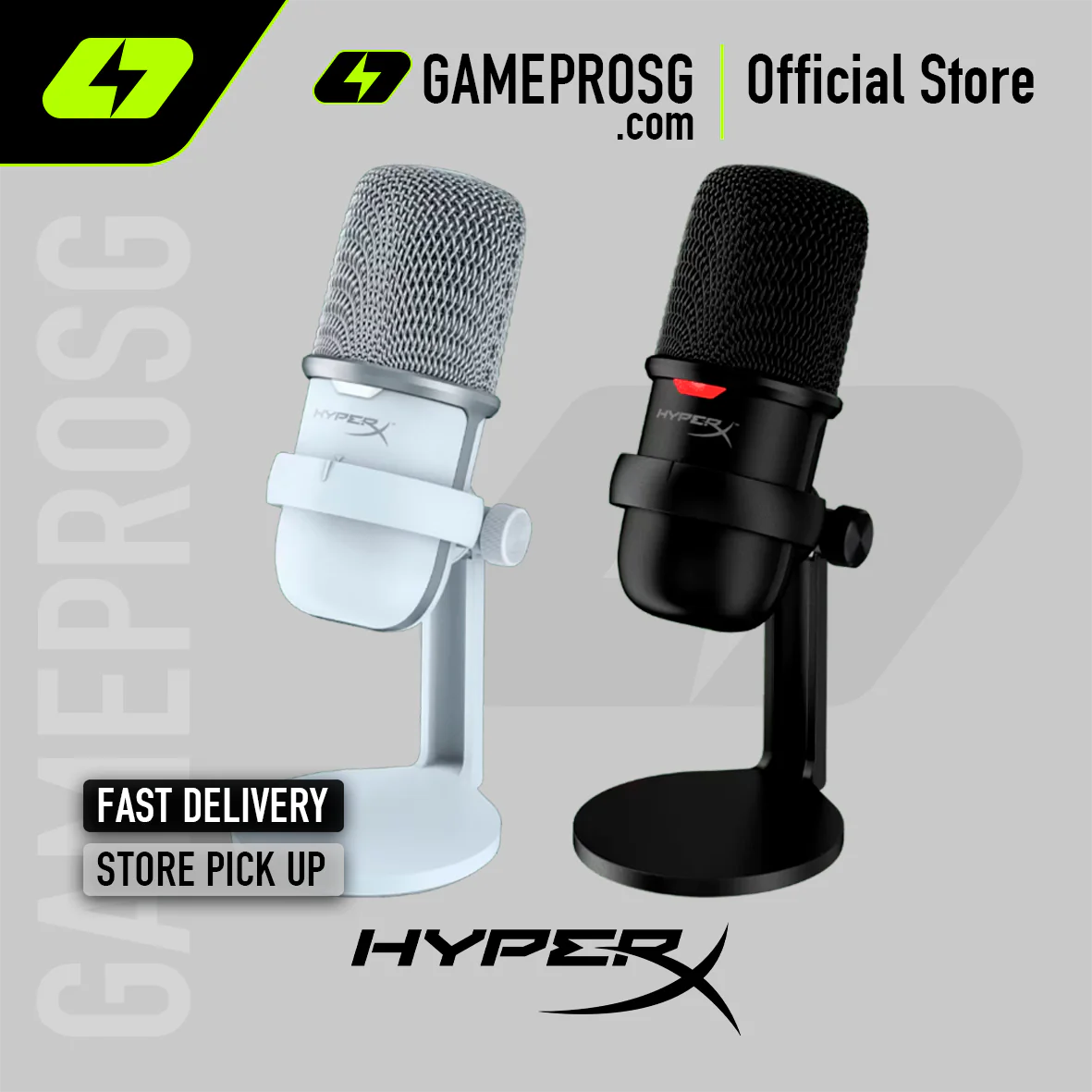 HyperX Solocast USB Microphone – Compact and Flexible Plug & Play Mic