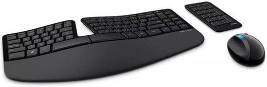 Microsoft Sculpt Ergonomic Wireless Keyboard + Mouse - Black