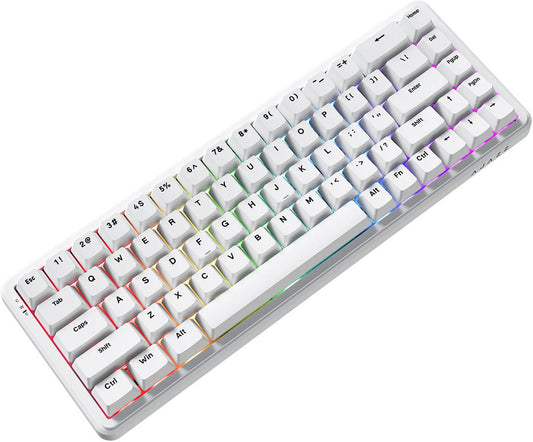 AJAZZ AK680 MAGNATIC KEYBOARD WHITE