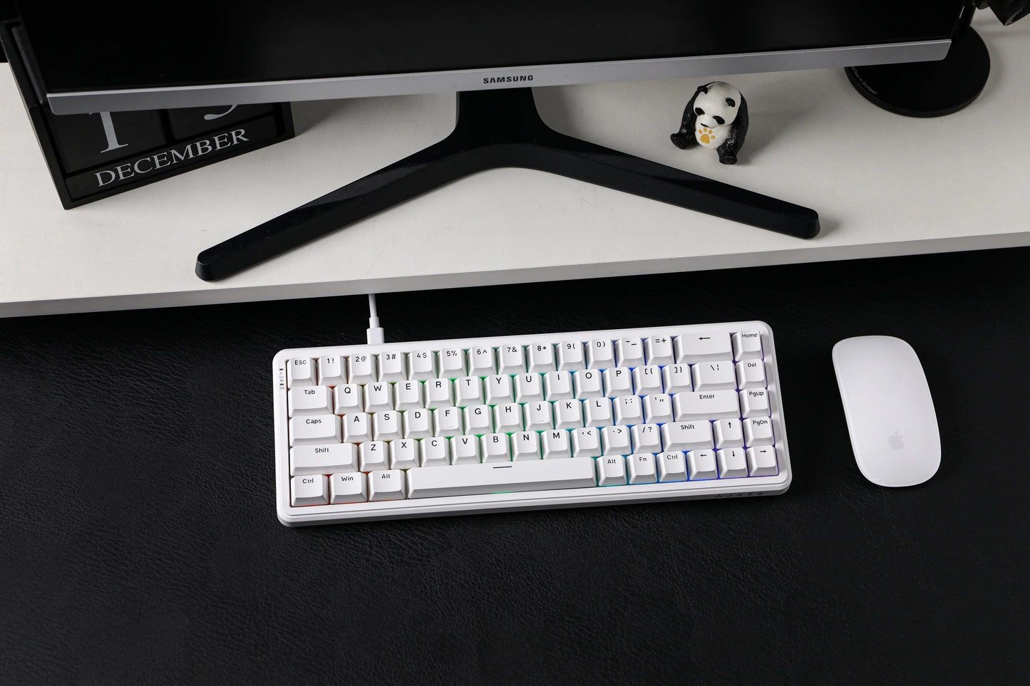 AJAZZ AK680 MAGNATIC KEYBOARD WHITE