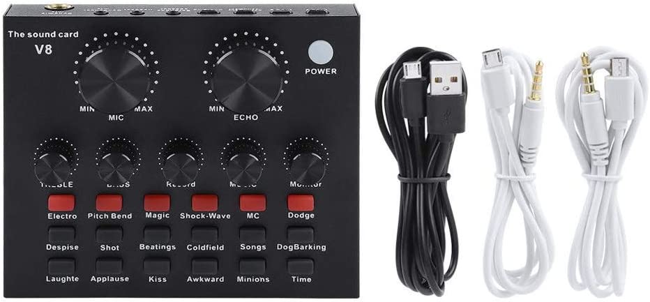 Live Sound Card Mixer (V8)