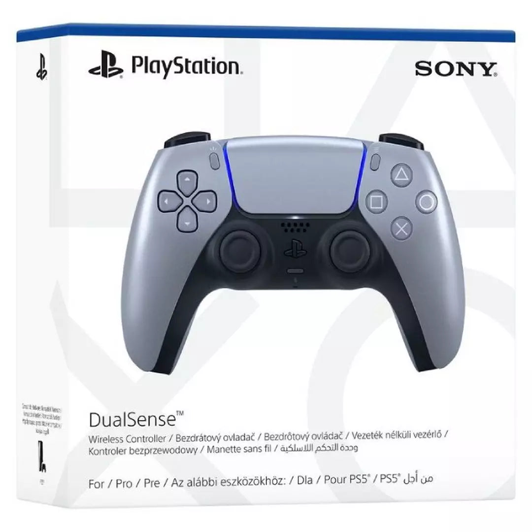 SONY Playstation 5 DualSense Wireless Controller, CFI-ZCT1W08X - Sterling Silver