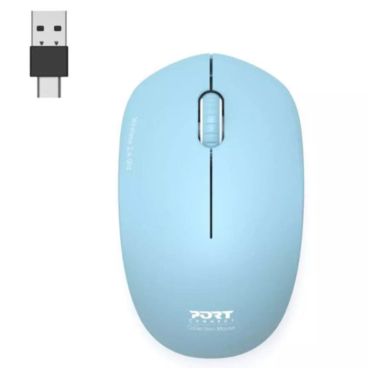 Port Collection II Silent Wireless Mouse, 2.4GHz, 900544- Azur, 900543 - Olive, 900541 - Blush
