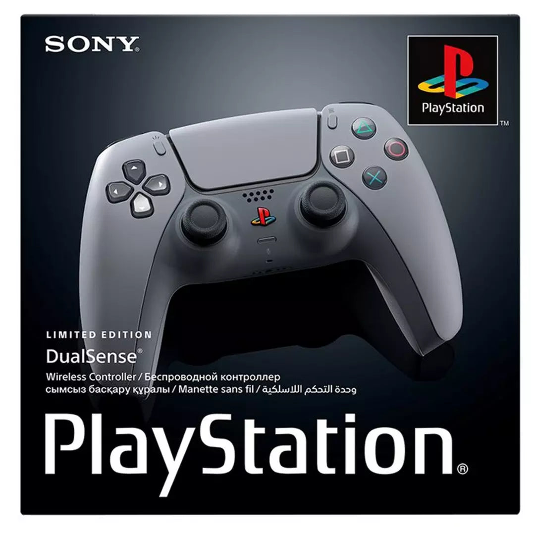 Sony Playstation 5 Dualsense Wireless Gaming Controller 30th Anniversary Limited Edition, CFI-ZCT1W30X - Grey