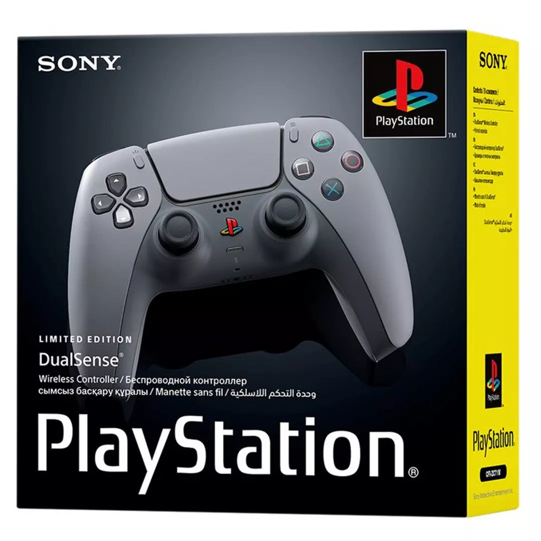 Sony Playstation 5 Dualsense Wireless Gaming Controller 30th Anniversary Limited Edition, CFI-ZCT1W30X - Grey