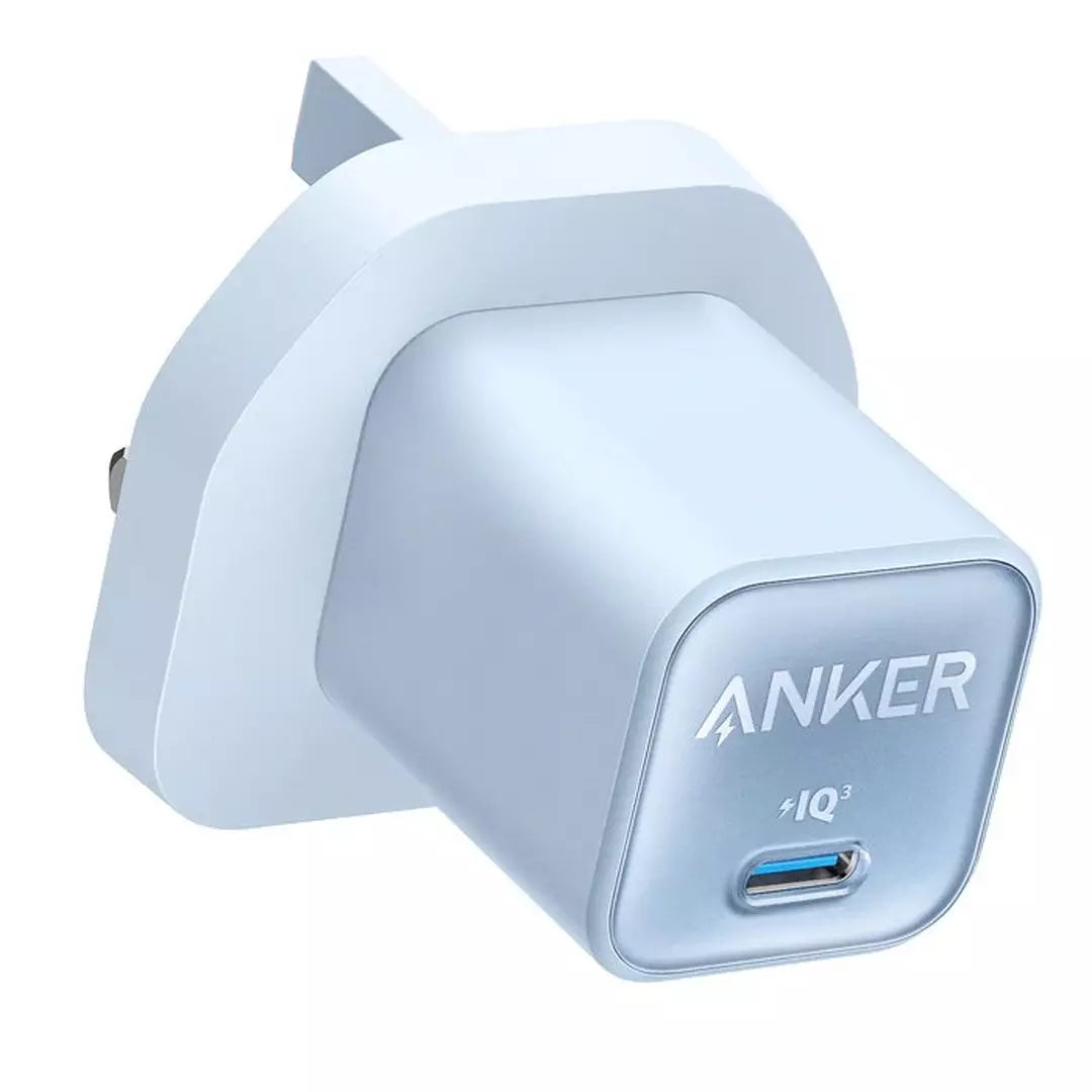 ANKER 511 Charger (Nano 3, 30W), A2147K31 - Blue