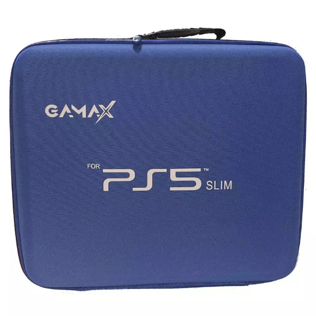 Gamax Storage Bag for PlayStation 5 Slim, STRG-BG-PS5-SLM-BL - Blue