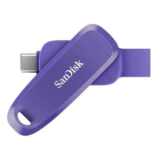 SanDisk 512GB Dual phone Drive USB Type A to Type C Flash Drive, SDDDC6-512G-G46PO - Purple Opulence, Orange, Yellow Daffodil