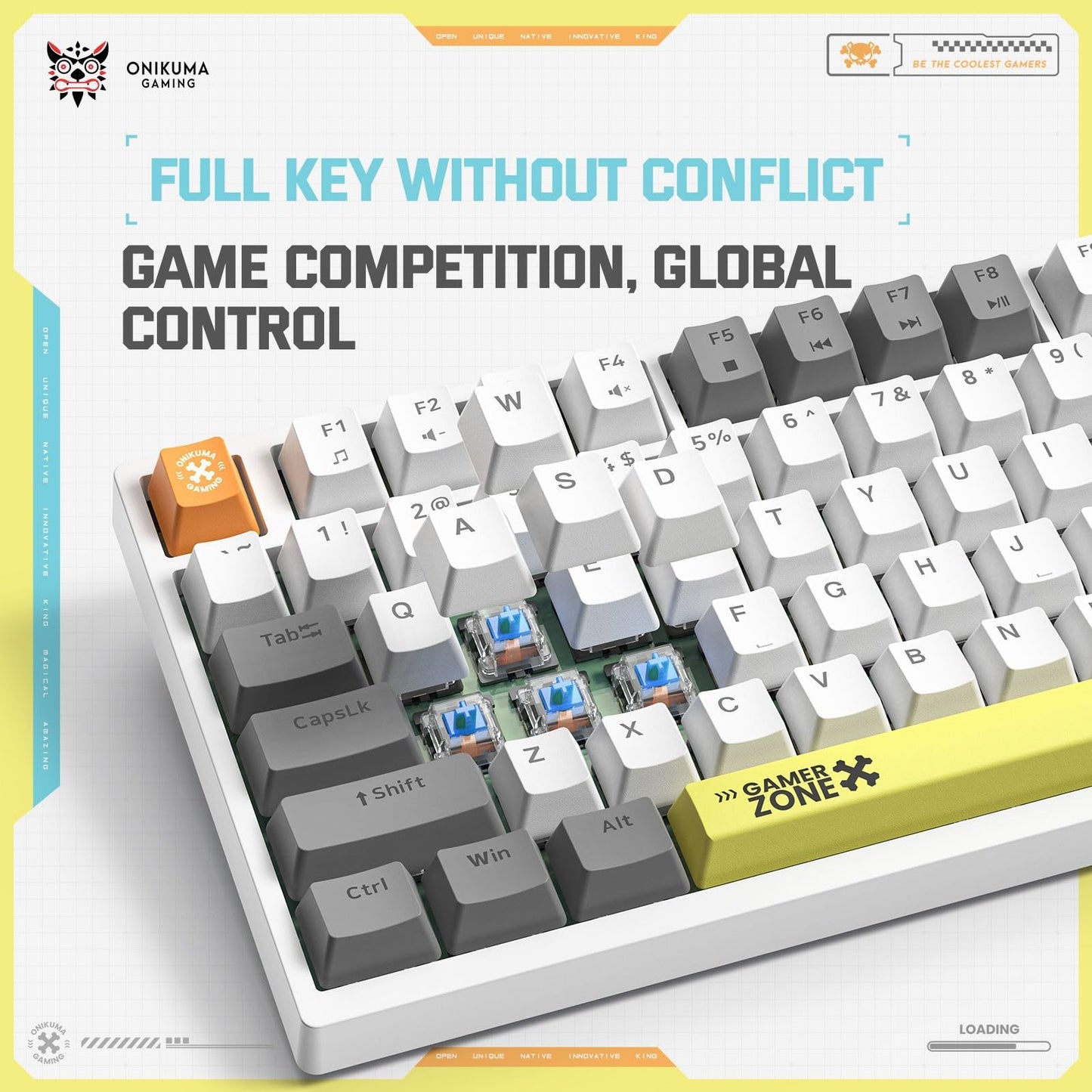 ONIKUMA G58 MECHANICAL KEYOARD