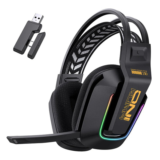 ONIKUMA GT828 Multi-Mode RGB Wireless Gaming Headset with 50mm Drivers