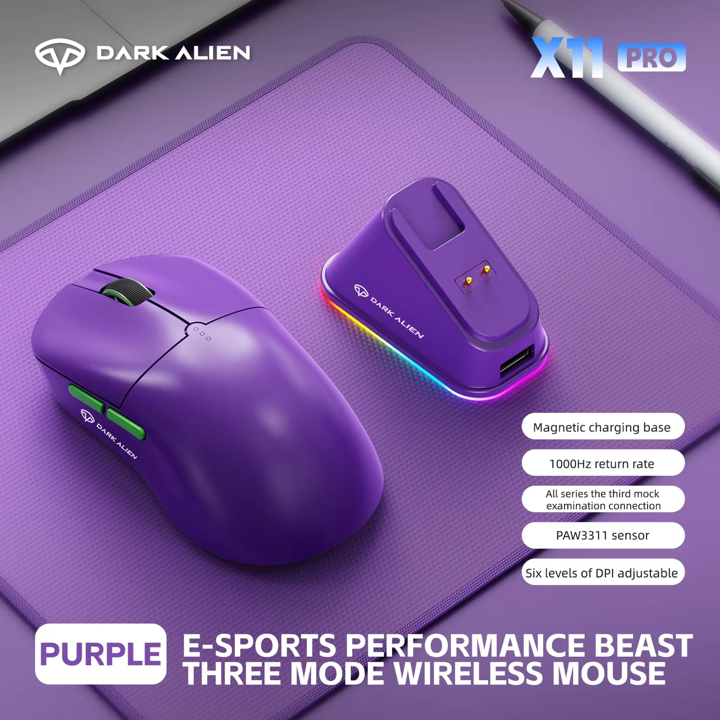 Dark Alien X1 Wireless Gaming Mouse