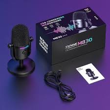 Onikuma M830 USB Condenser Gaming Microphone Mini USB Microphone