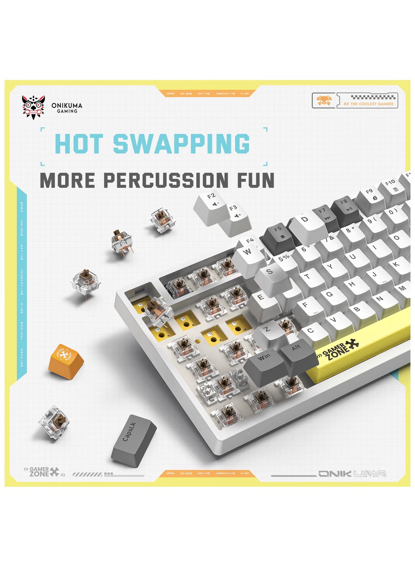 ONIKUMA G58 MECHANICAL KEYOARD