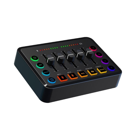 F9 Live Sound Card Live Streaming Auditory Processor Professional Sound Mixer