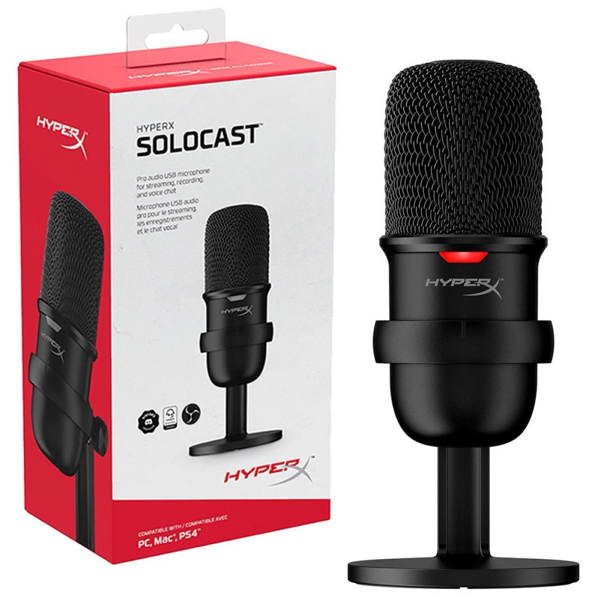 HyperX Solocast USB Microphone – Compact and Flexible Plug & Play Mic